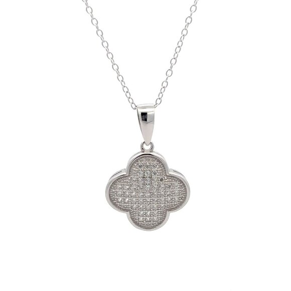 Unbranded Jewelry - 925 Sterling Silver Necklace 16 inches Chain Pendant